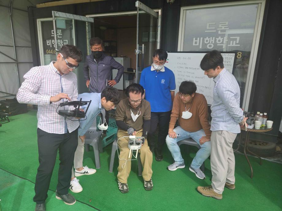 한국해양교통안전공단(KOMSA), 여객선 운항관리현장 활용을 위한 드론 보수교육 실시 이미지