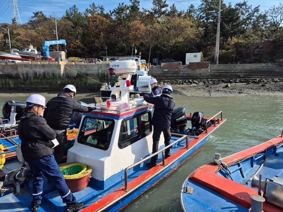 한국해양교통안전공단(KOMSA), 겨울철 화재·폭발사고 예방을 위한 목포지역  현장 안전점검 실시 이미지