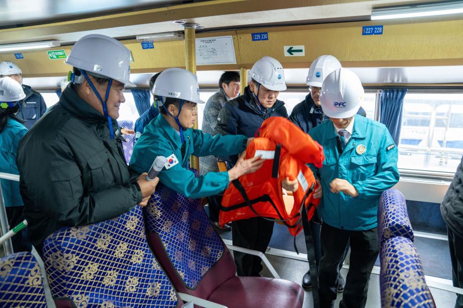 한국해양교통안전공단(KOMSA), 인천지역 새해 첫 현장 안점점검 실시 이미지